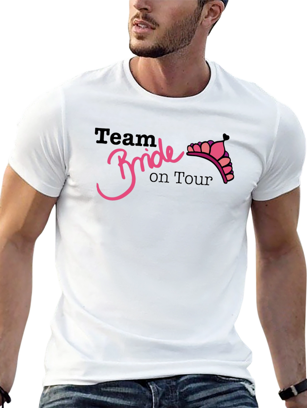 Team Bride On Tour Black Tee