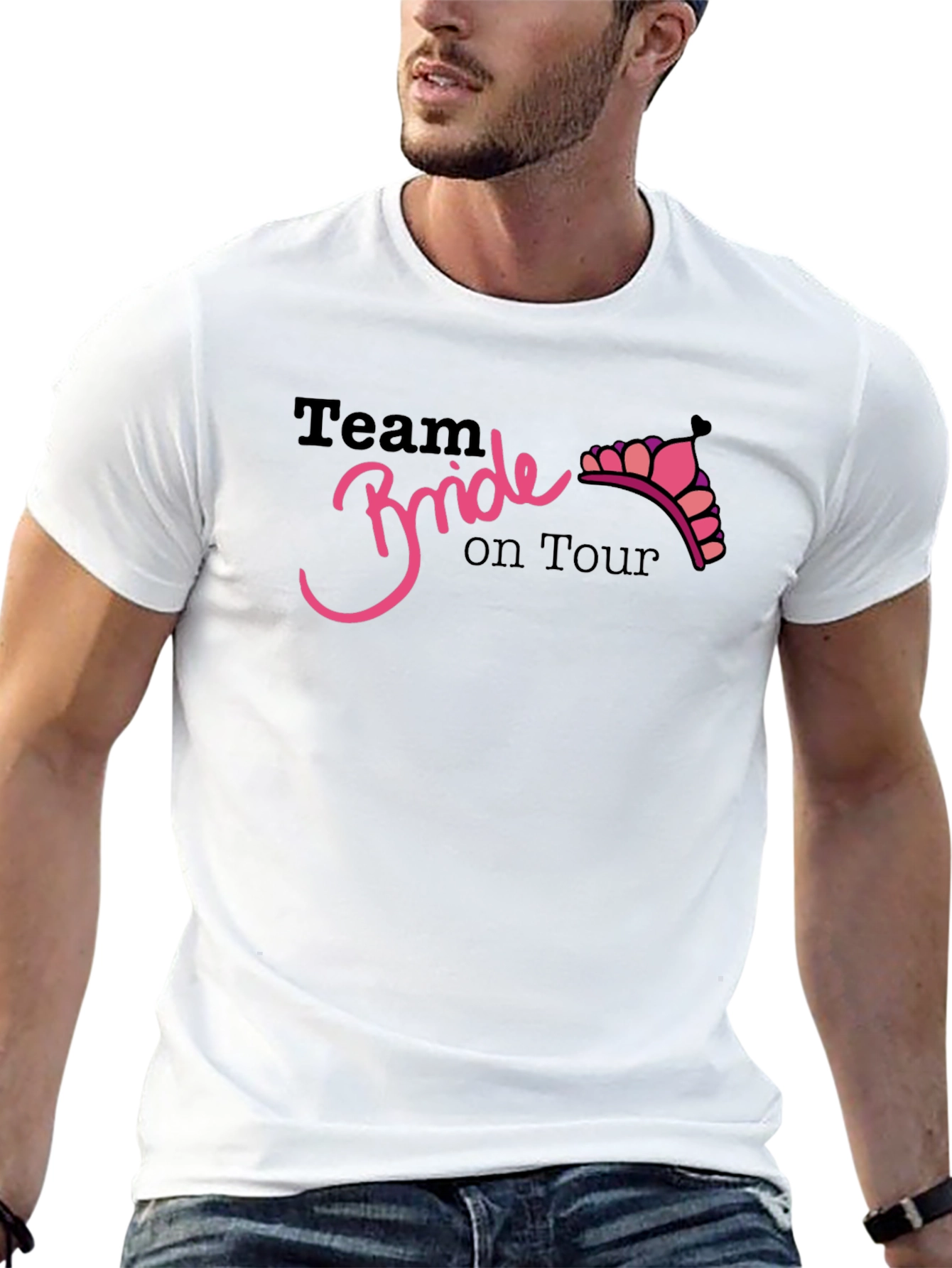 Team Bride On Tour Black Tee