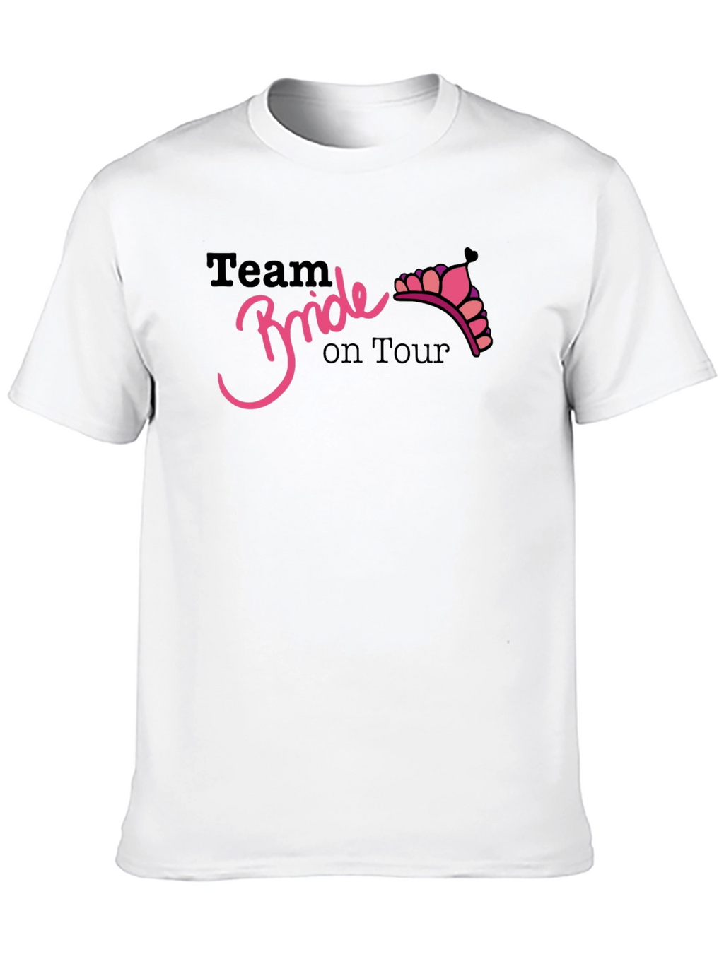 Team Bride On Tour Black Tee