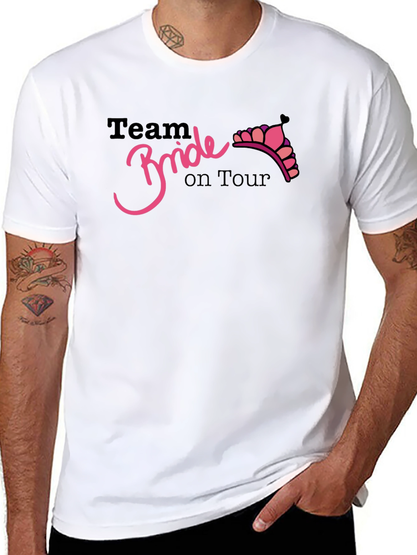 Team Bride On Tour Black Tee
