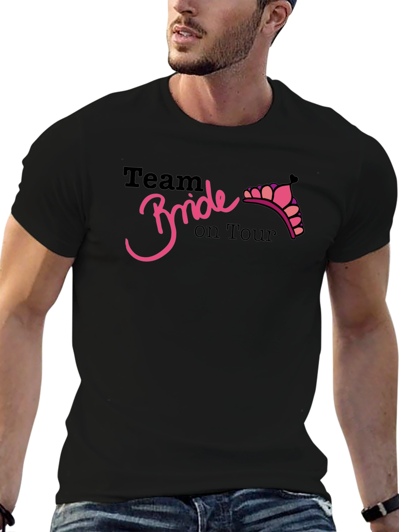 Team Bride On Tour Black Tee