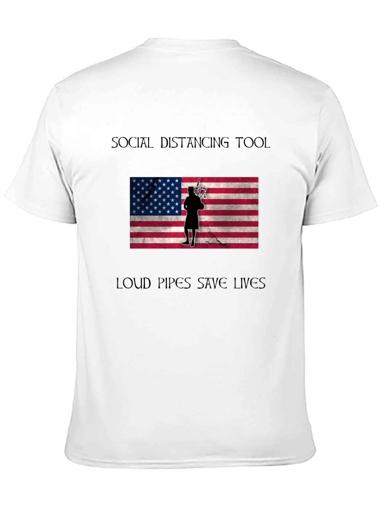 Social Distancing Loud Pipes T-Shirt