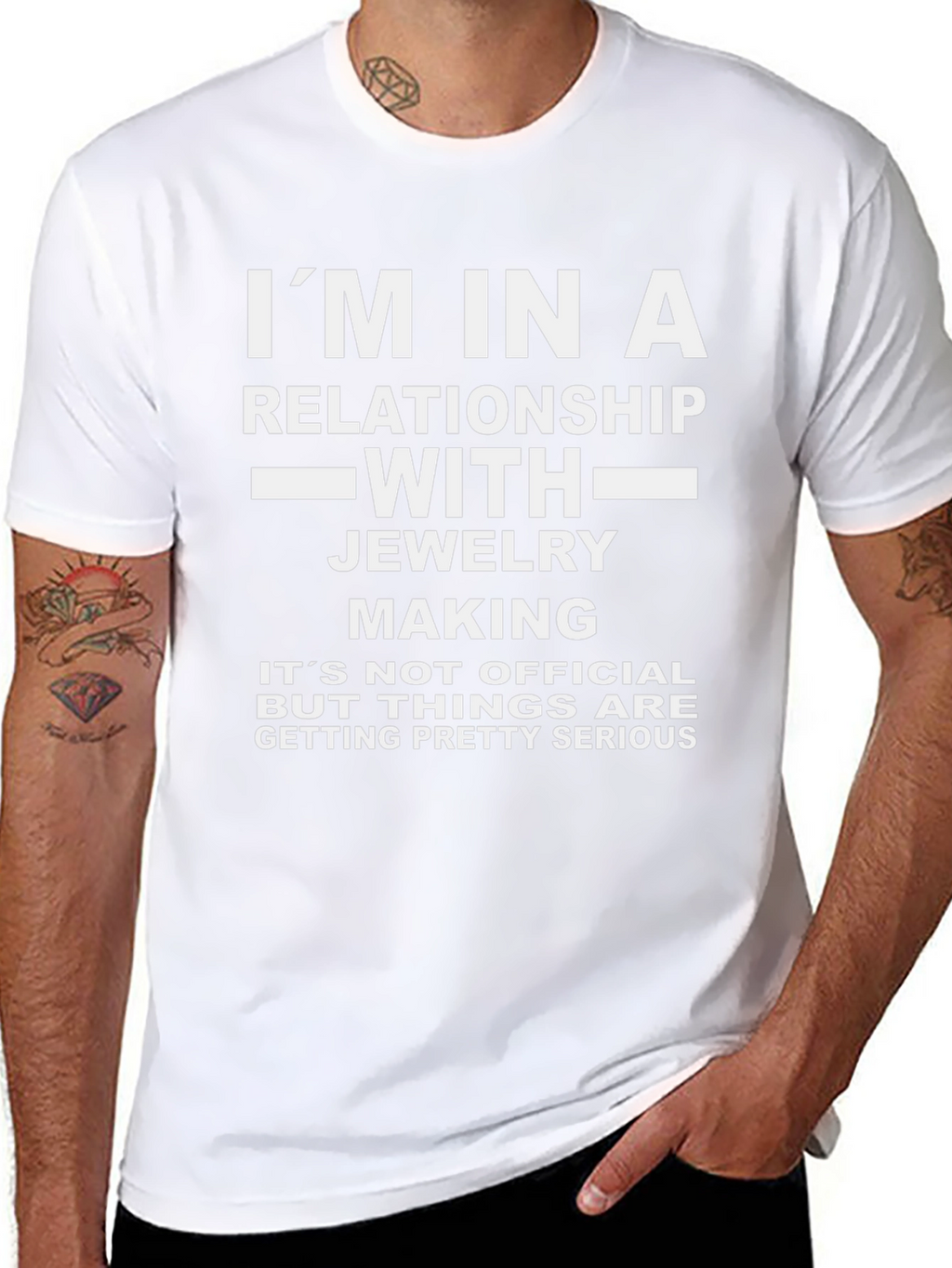 Jewelry Making Relationship T-Shirt Funny Hobby Tee