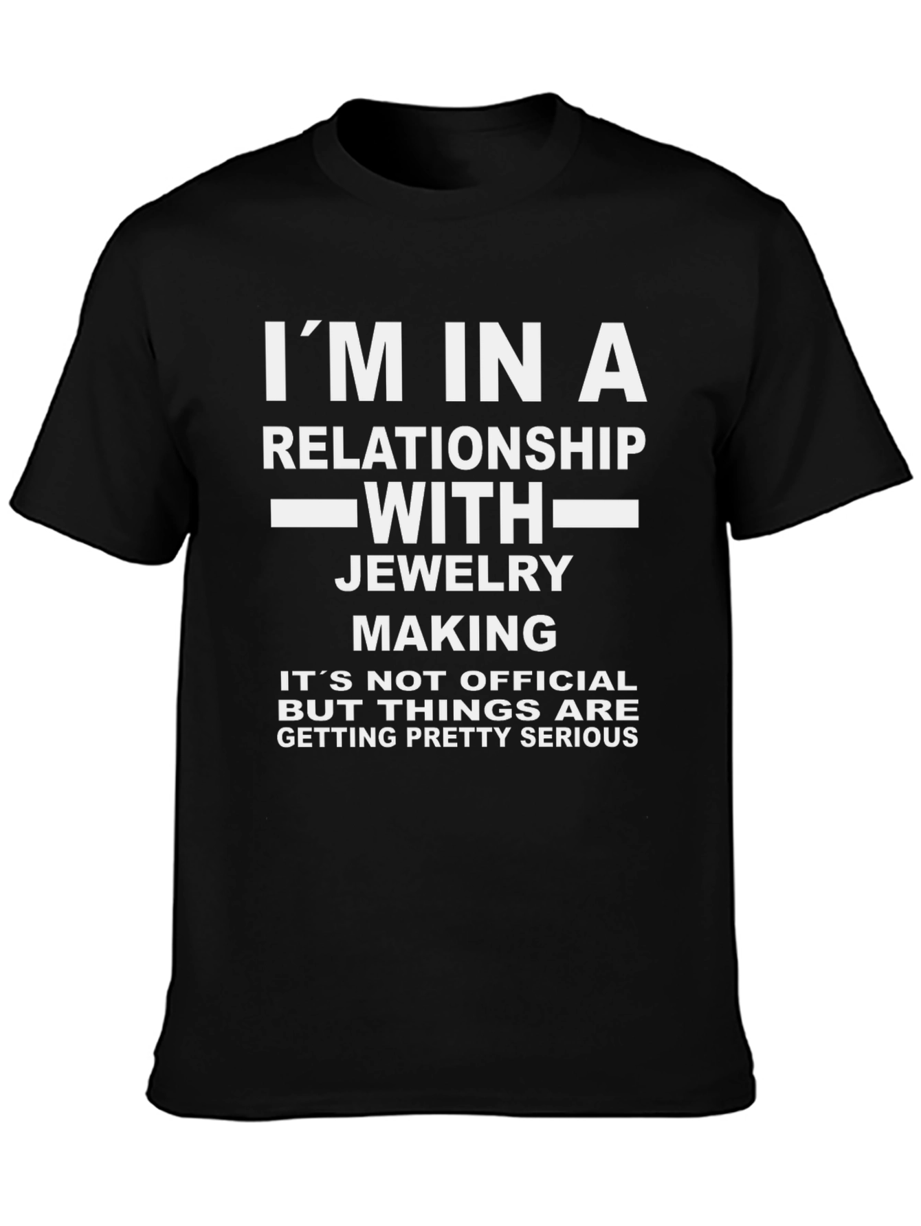 Jewelry Making Relationship T-Shirt Funny Hobby Tee