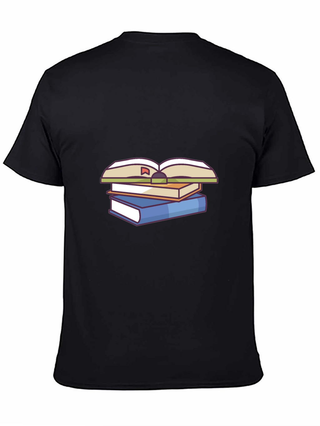 Book Stack Graphic Tee - Study in Style