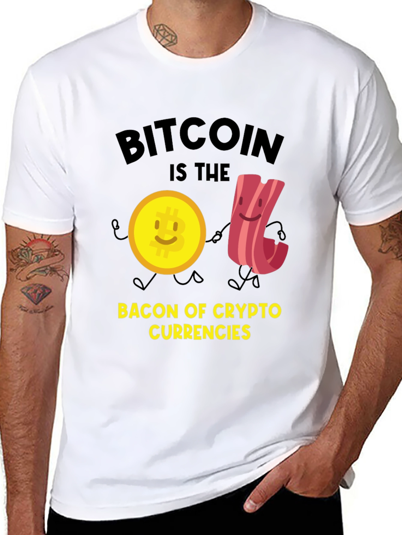Bitcoin is the Bacon of Crypto T-Shirt
