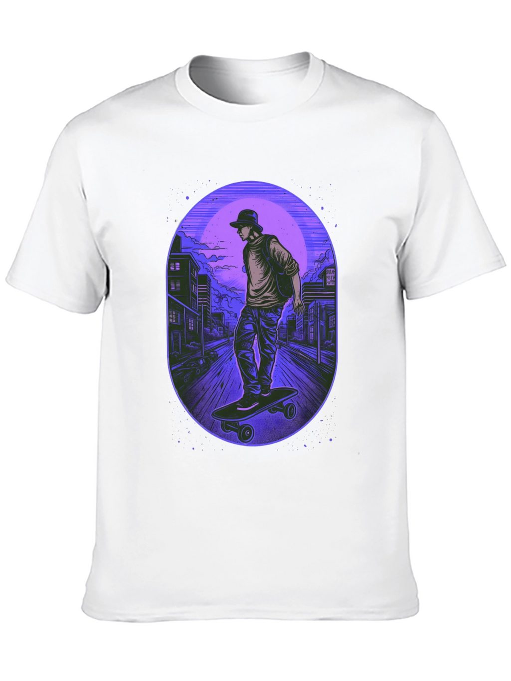 Skateboarder Graphic Tee - Urban Style