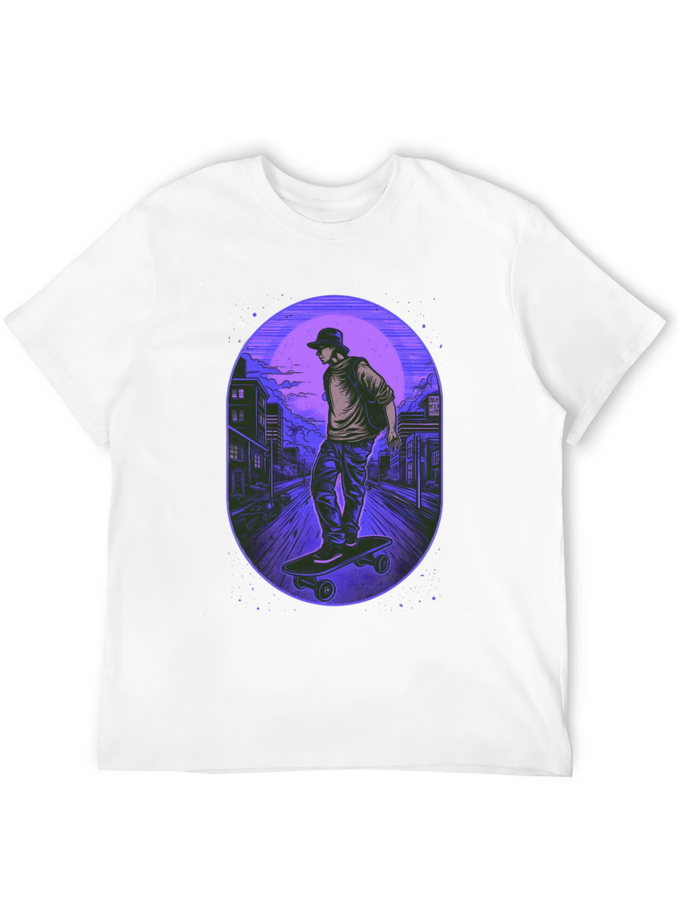 Skateboarder Graphic Tee - Urban Style
