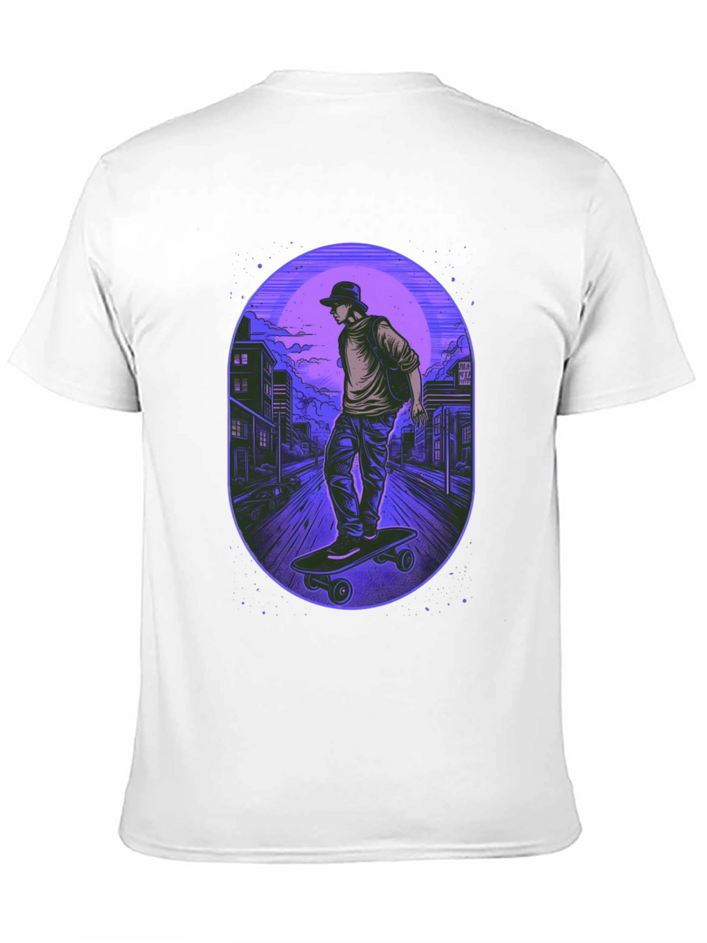 Skateboarder Graphic Tee - Urban Style