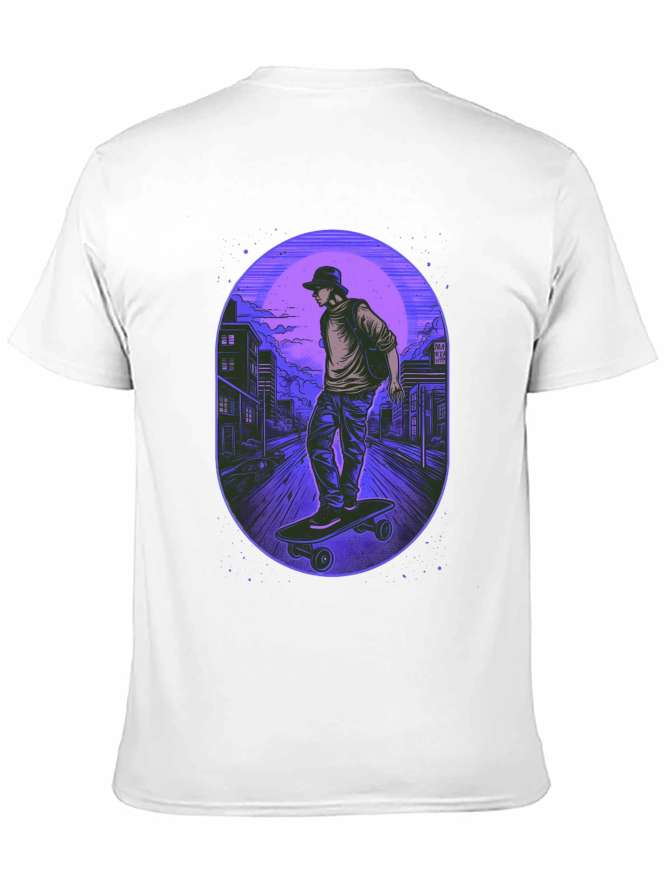 Skateboarder Graphic Tee - Urban Style