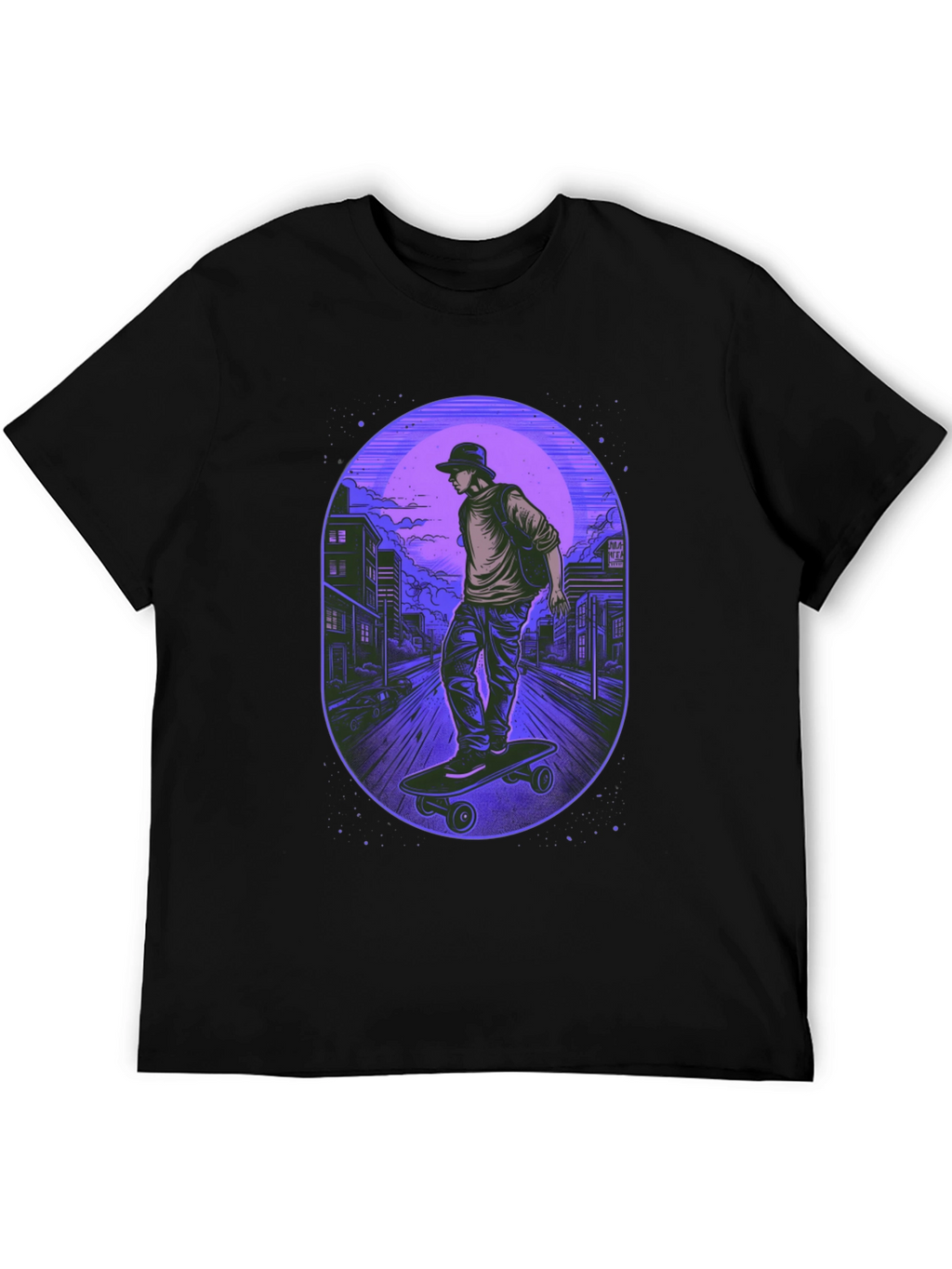 Skateboarder Graphic Tee - Urban Style