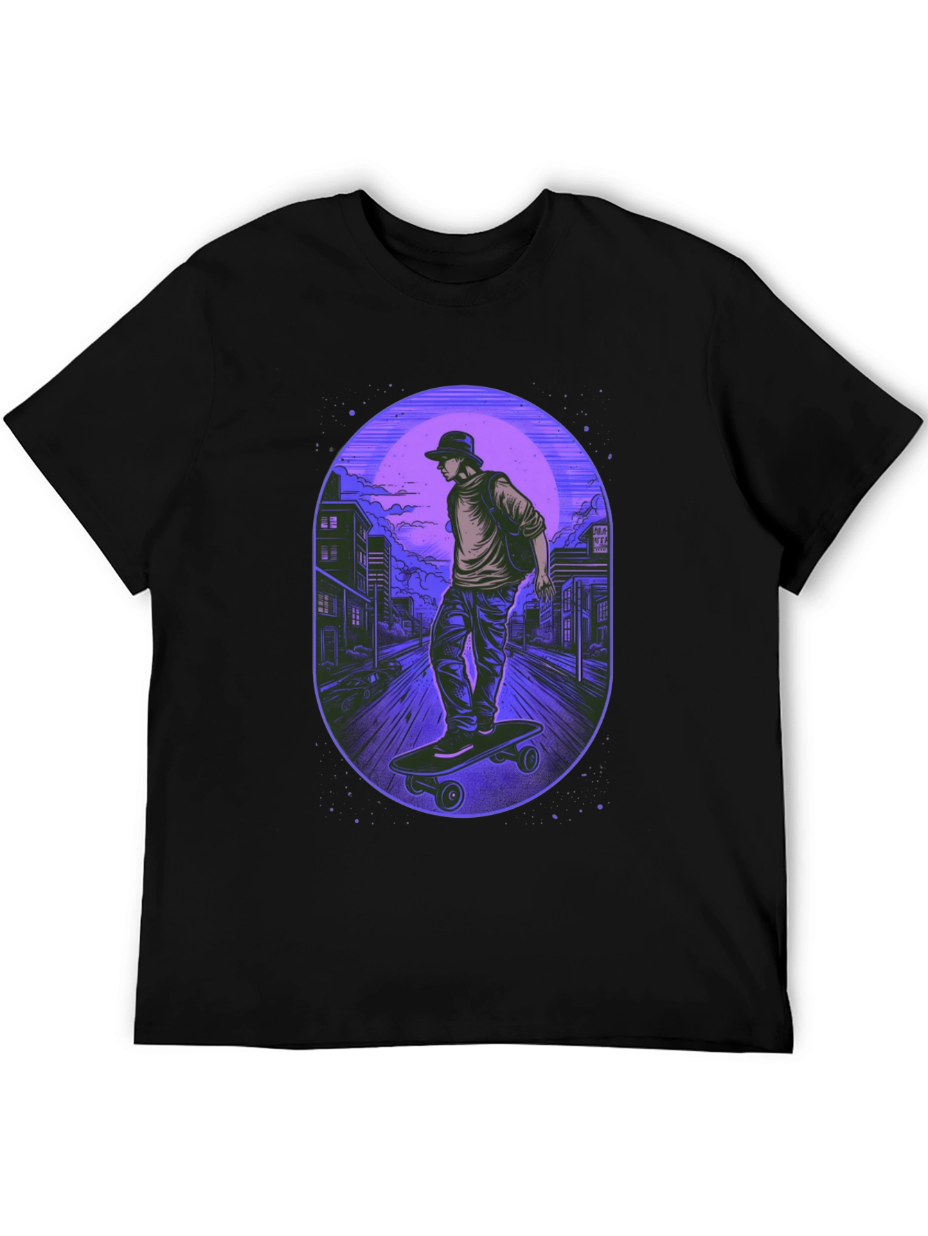 Skateboarder Graphic Tee - Urban Style