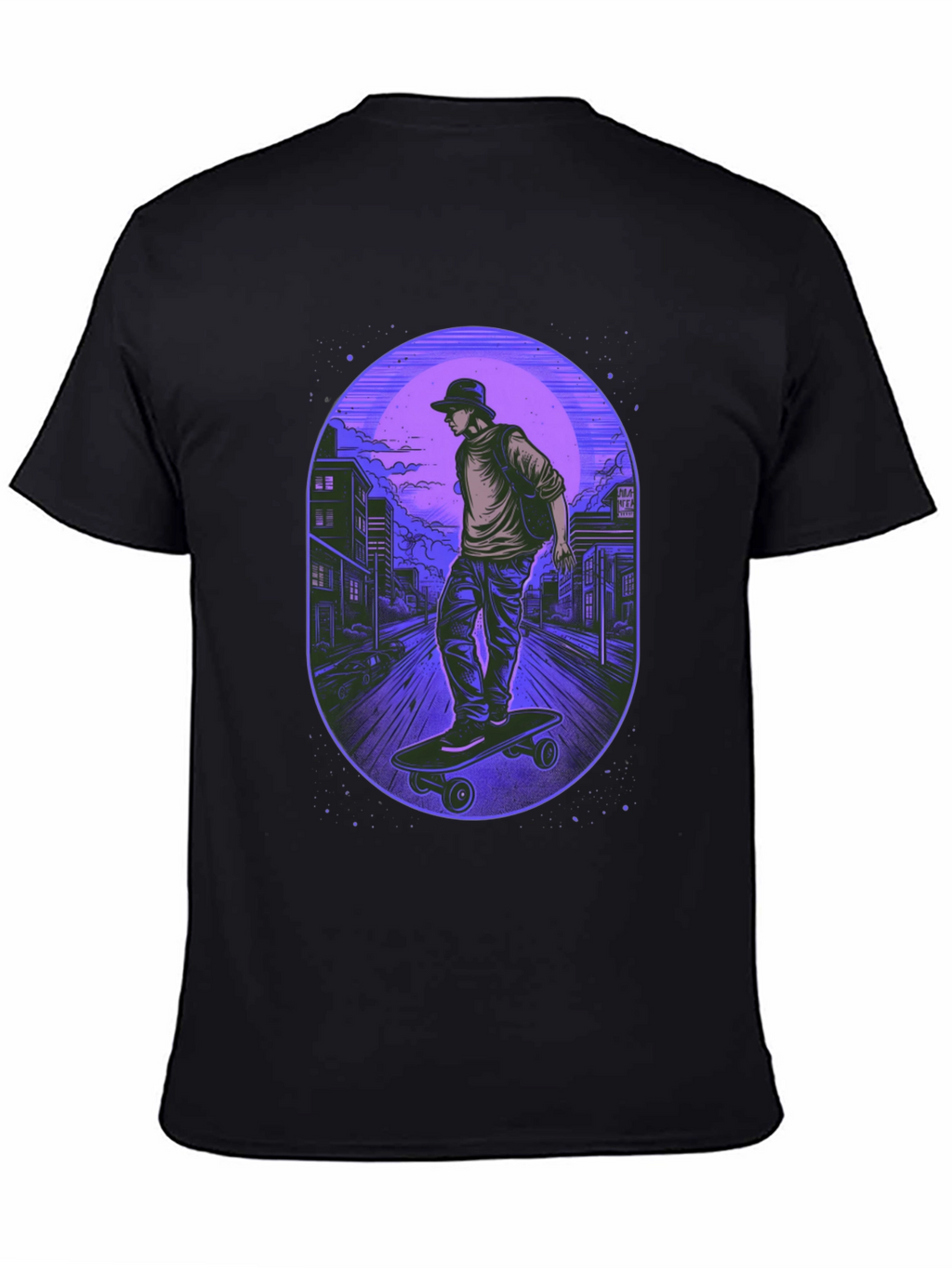 Skateboarder Graphic Tee - Urban Style
