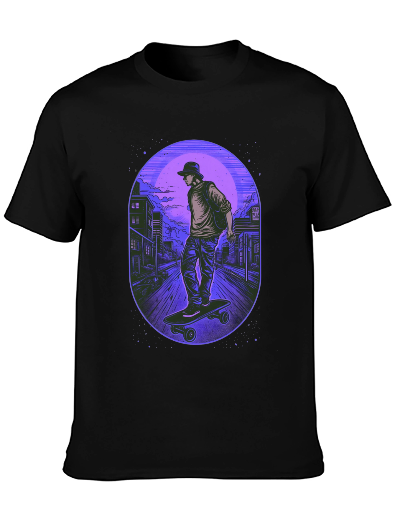 Skateboarder Graphic Tee - Urban Style