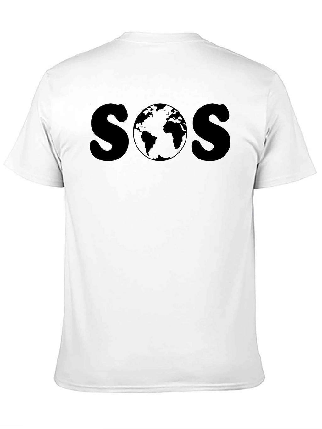 SOS Earth Graphic Tee - Save Our Planet T-Shirt