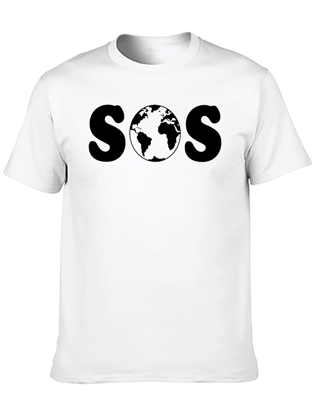 SOS Earth Graphic Tee - Save Our Planet T-Shirt