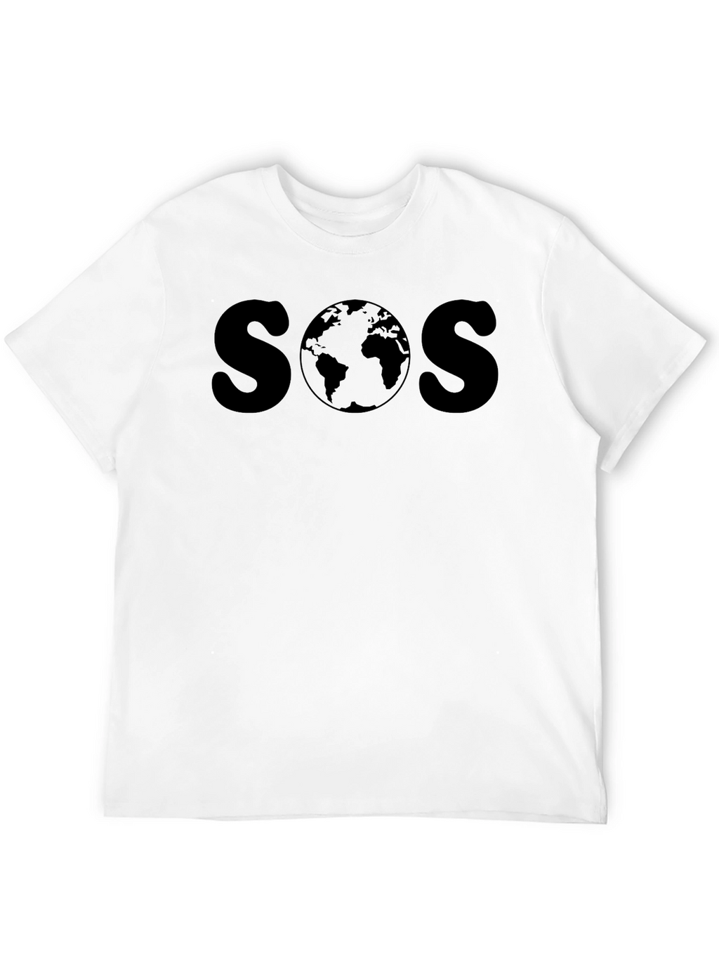 SOS Earth Graphic Tee - Save Our Planet T-Shirt
