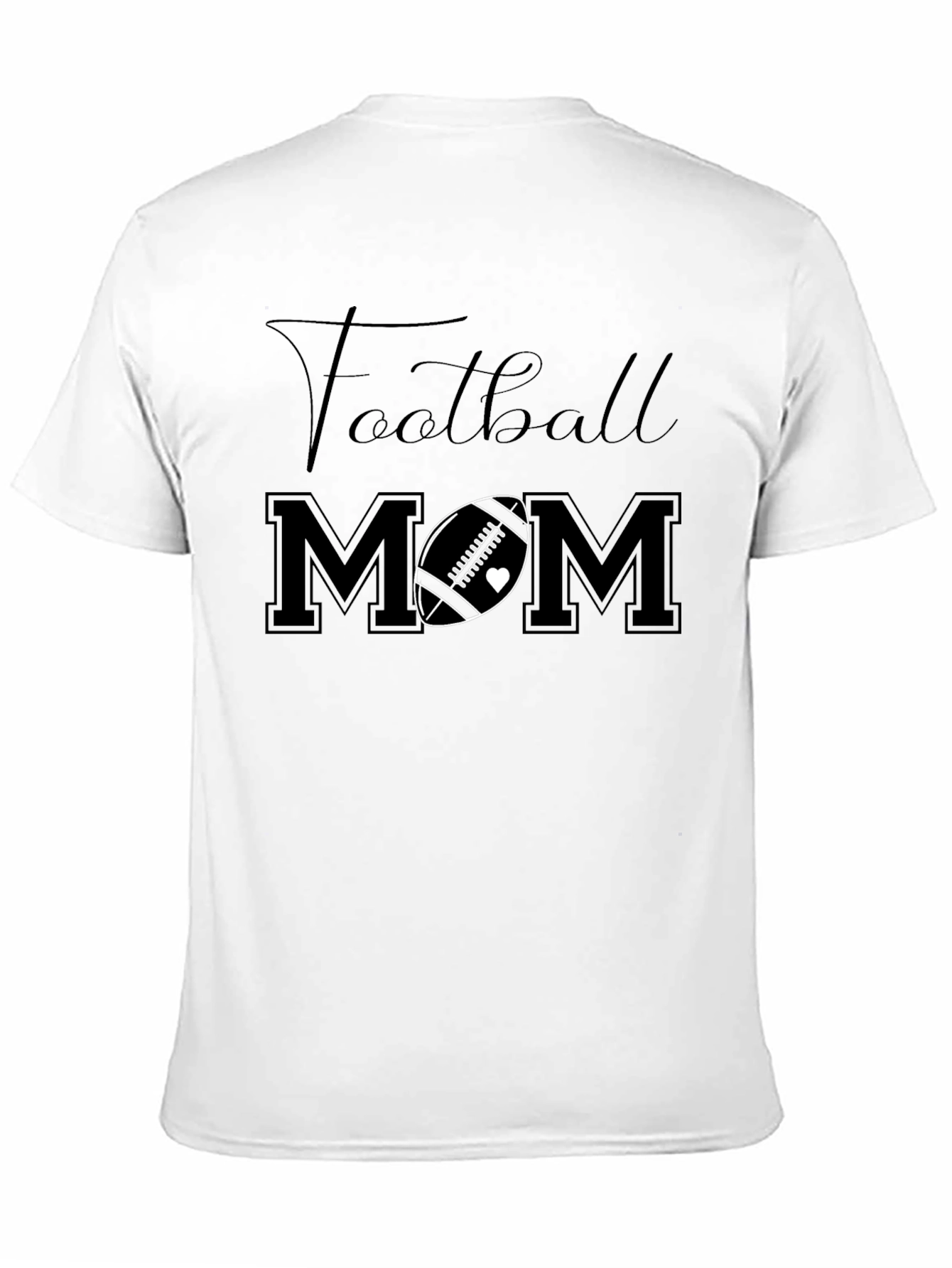 Football Mom Graphic T-Shirt