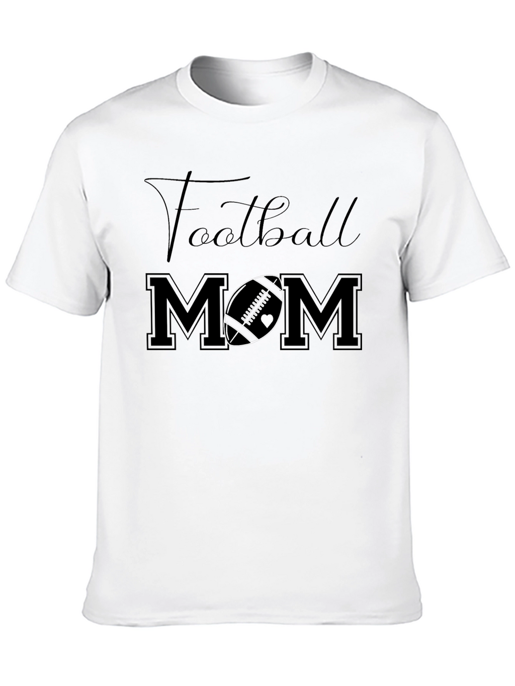 Football Mom Graphic T-Shirt