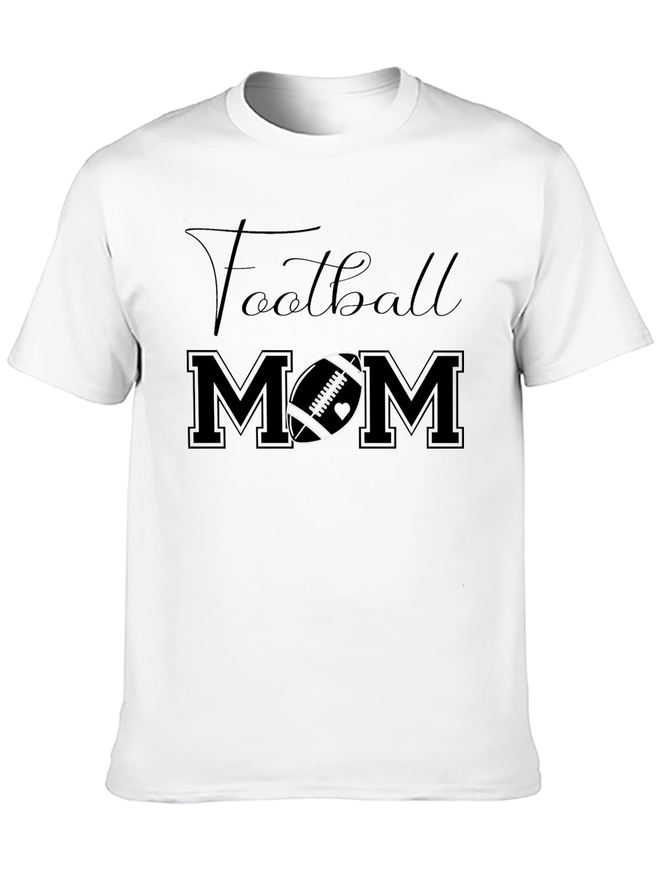 Football Mom Graphic T-Shirt