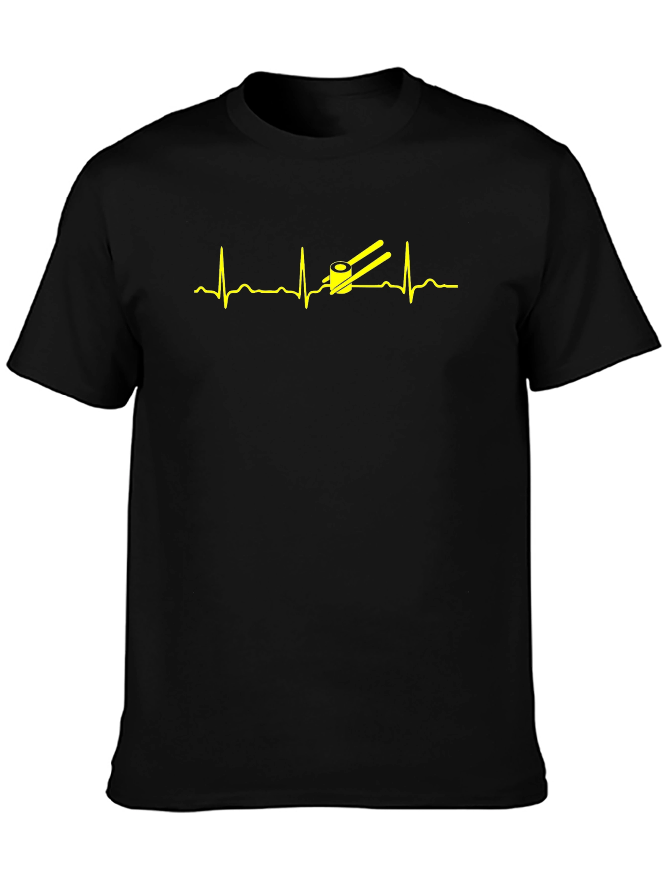 Sushi Lovers ECG T-Shirt - Black