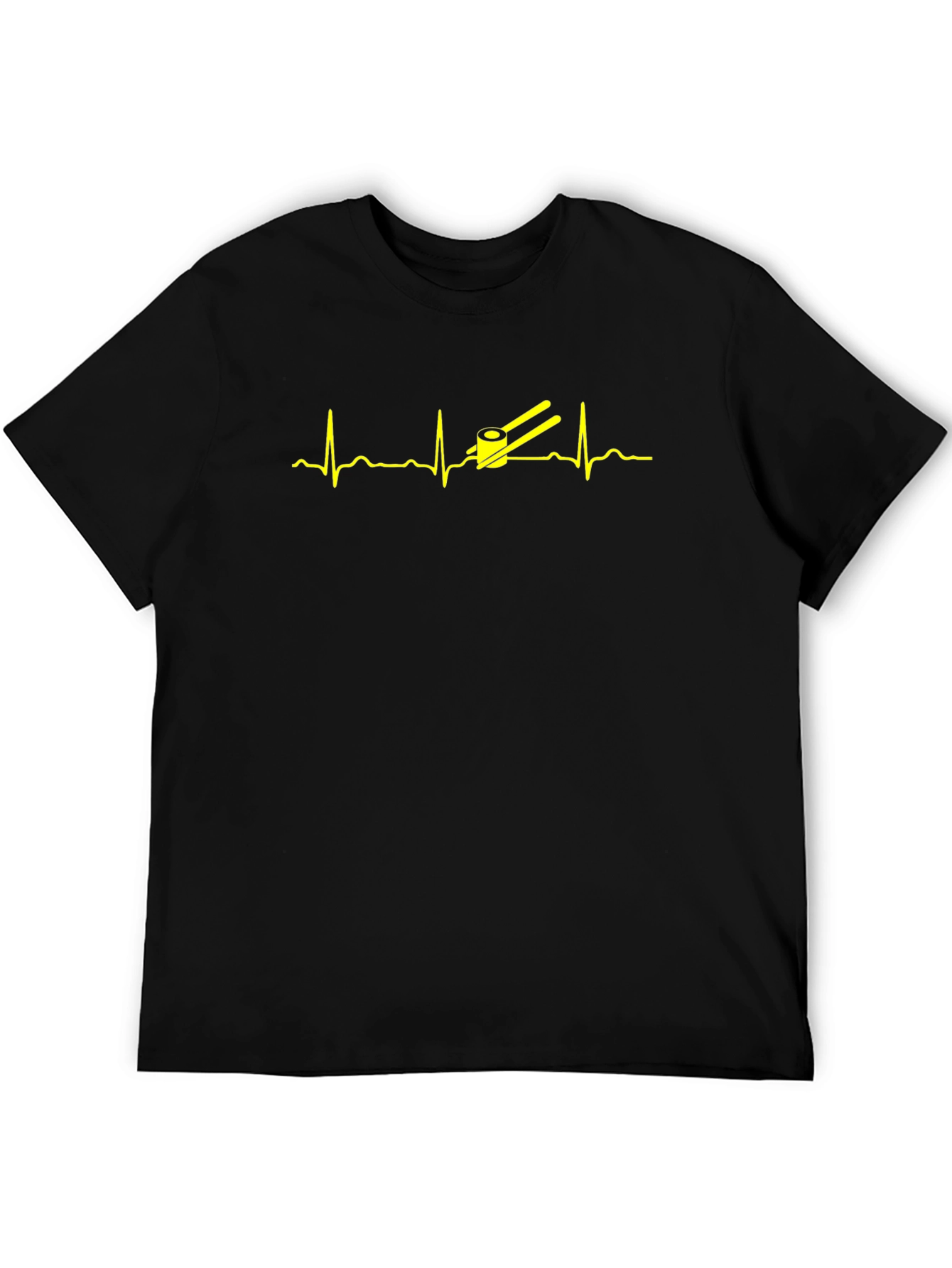 Sushi Lovers ECG T-Shirt - Black