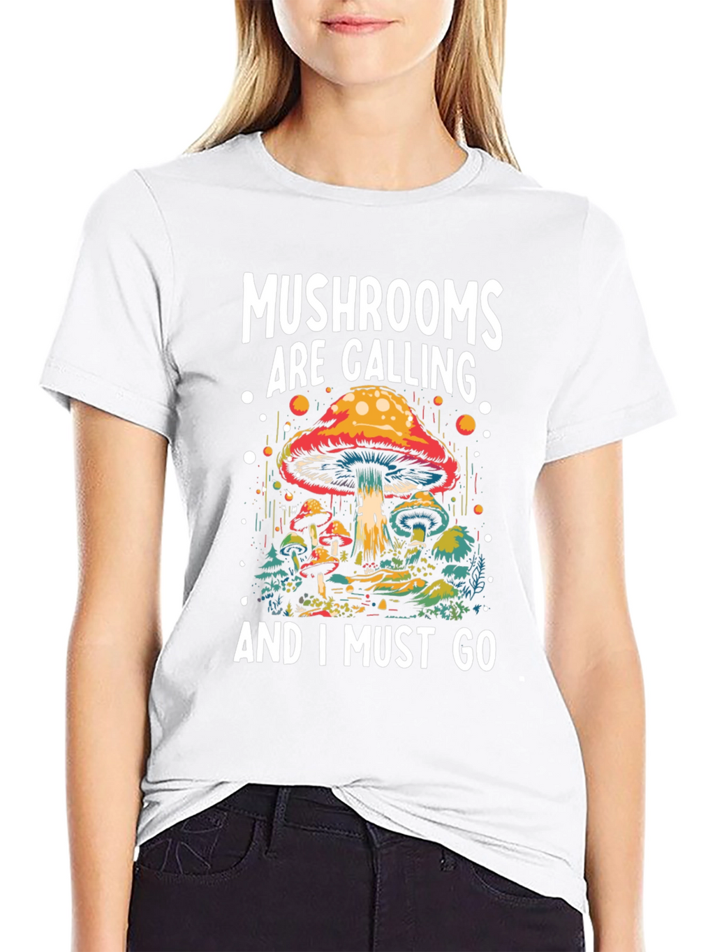 Mushroom Calling T-Shirt - Nature Adventure