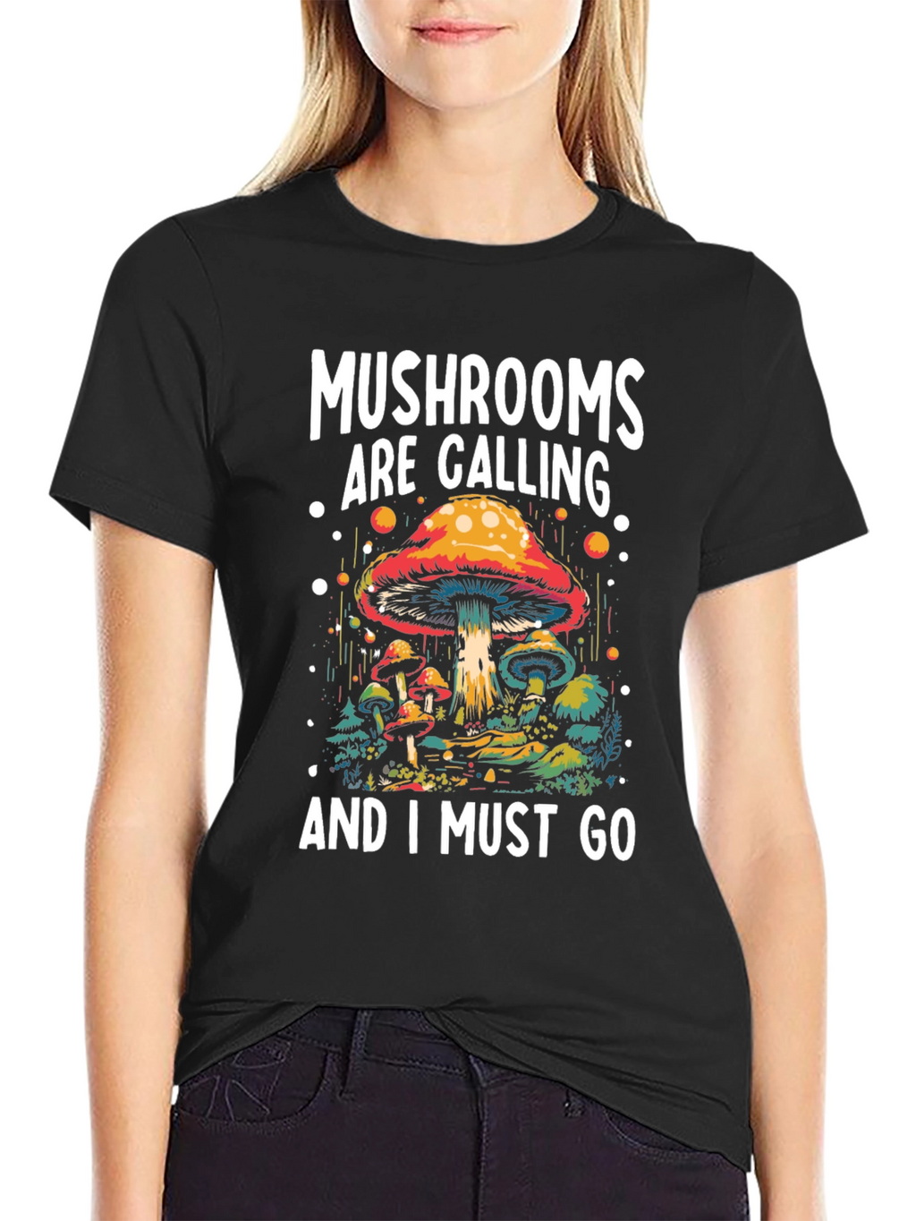Mushroom Calling T-Shirt - Nature Adventure