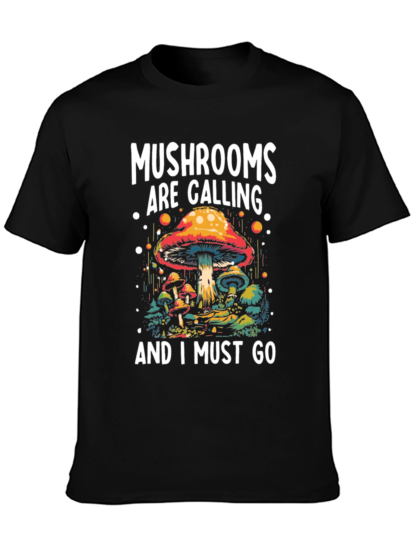 Mushroom Calling T-Shirt - Nature Adventure