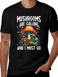 Mushroom Calling T-Shirt - Nature Adventure