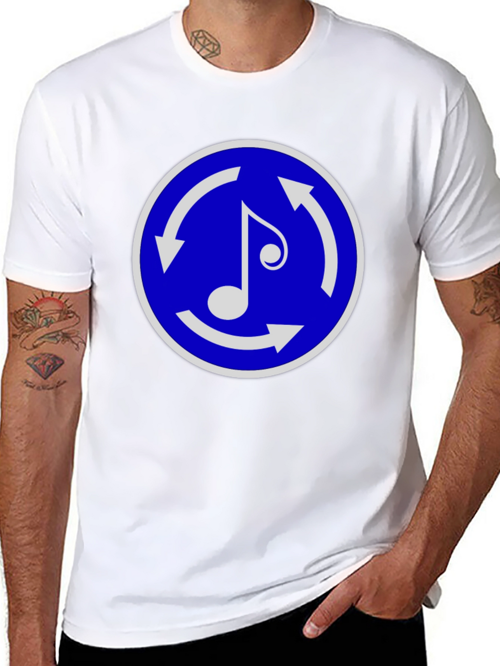 Music Rotation T-Shirt - Soft Cotton Tee