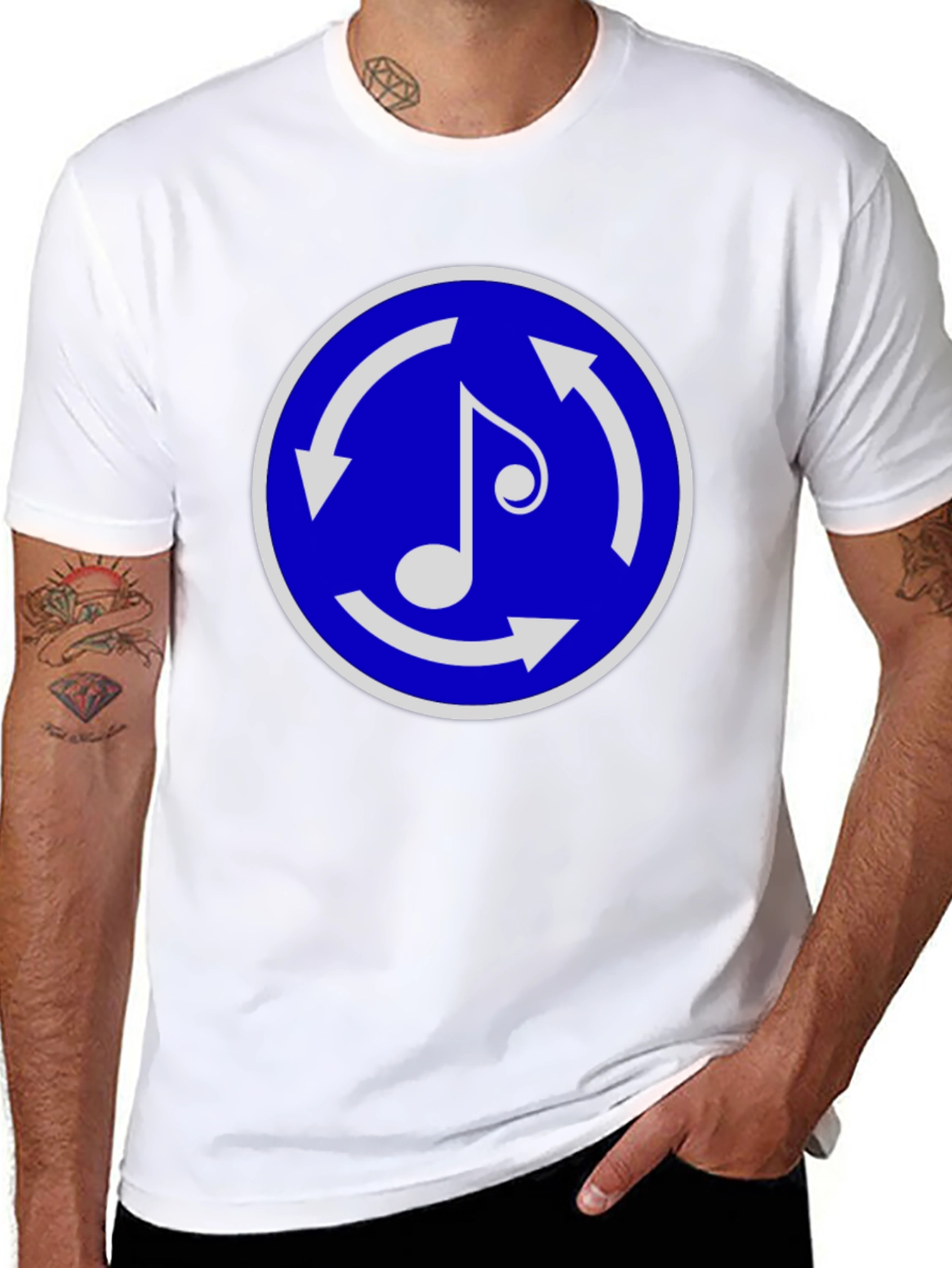 Music Rotation T-Shirt - Soft Cotton Tee