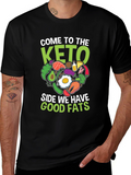 Keto Diet T-Shirt - Good Fats Design