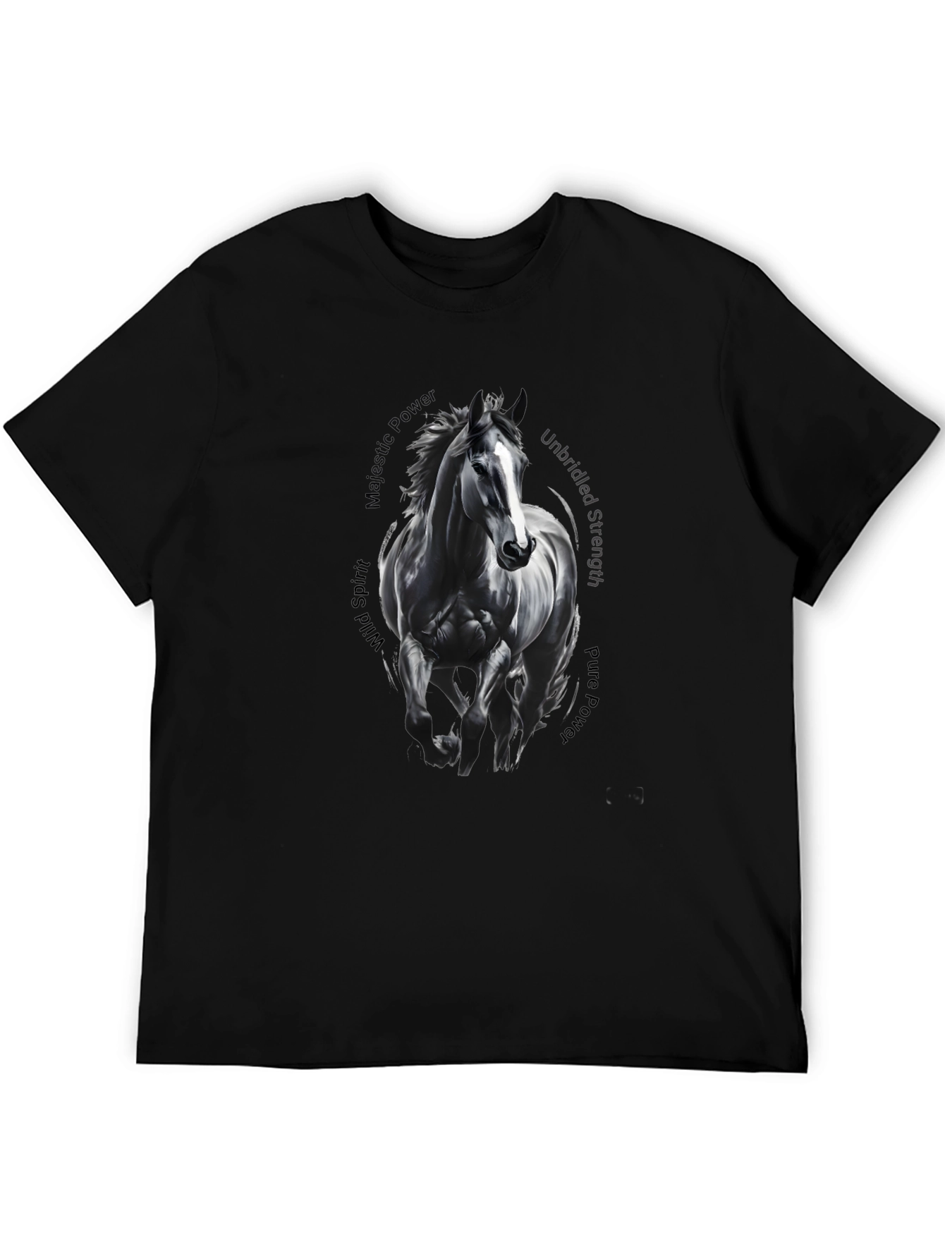 Majestic Horse Graphic Tee - Wild Spirit T-Shirt