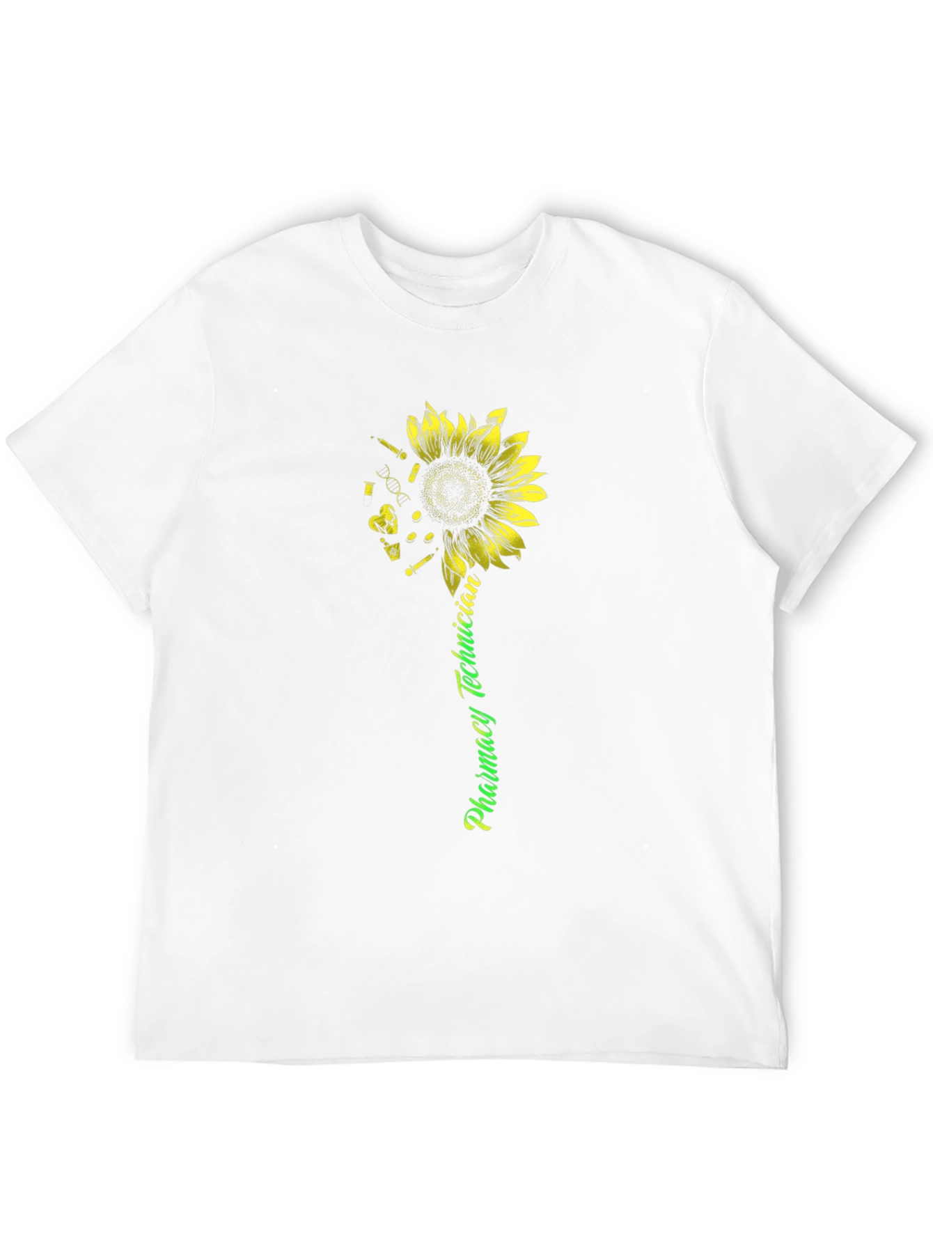 Pharmacy Technician Sunflower Graphic Tee