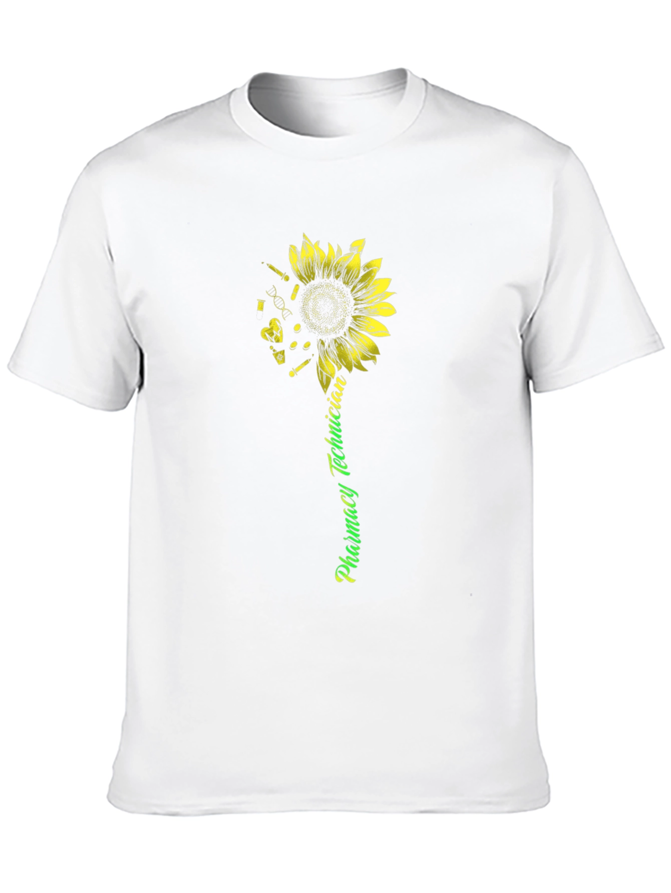 Pharmacy Technician Sunflower Graphic Tee