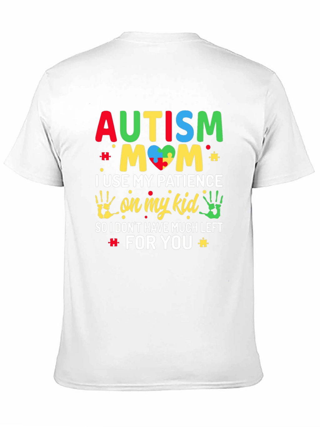 Autism Mom Graphic Tee Support Awareness