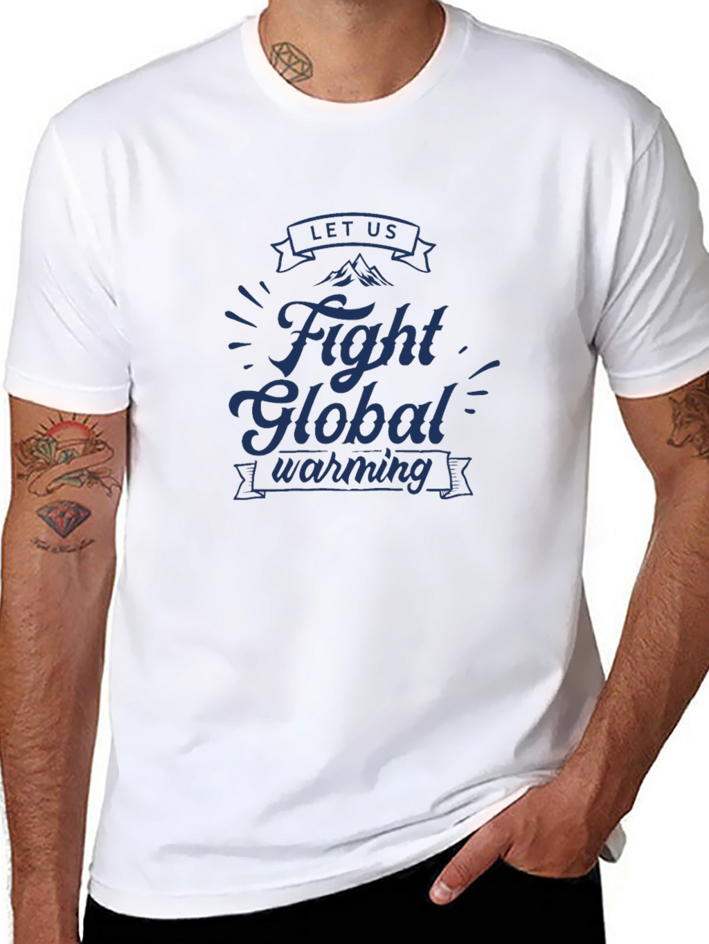 Fight Global Warming Graphic Tee