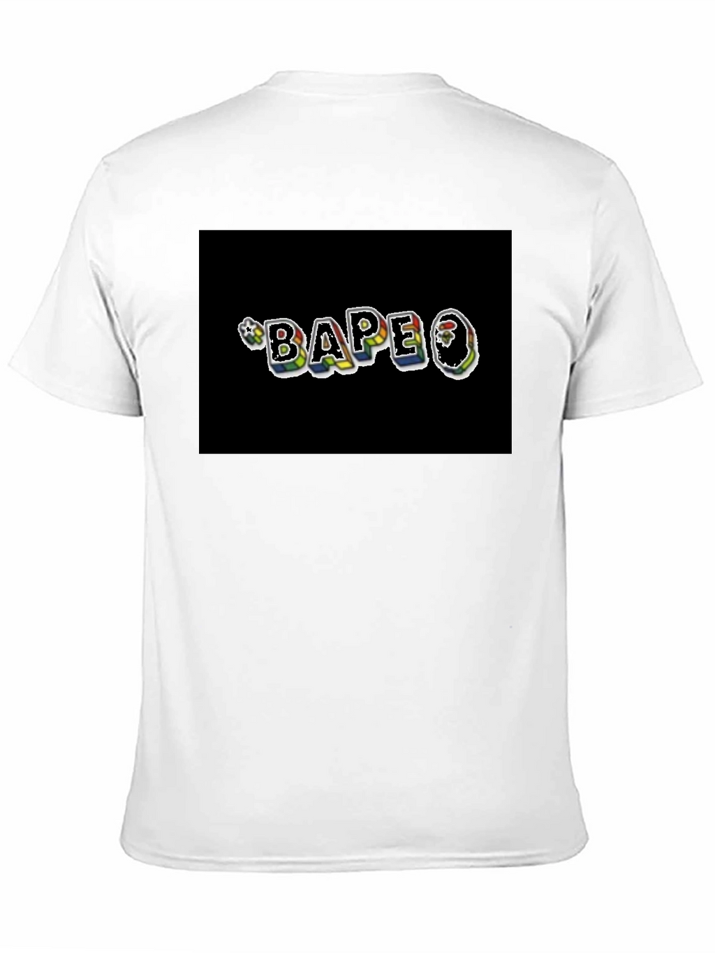 BAPE Logo Black Tee