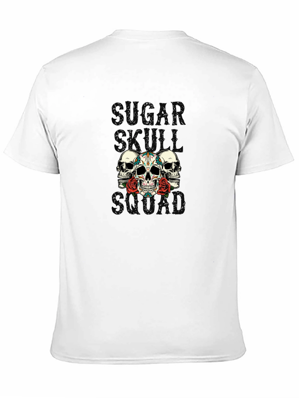 Sugar Skull Squad Black T-Shirt