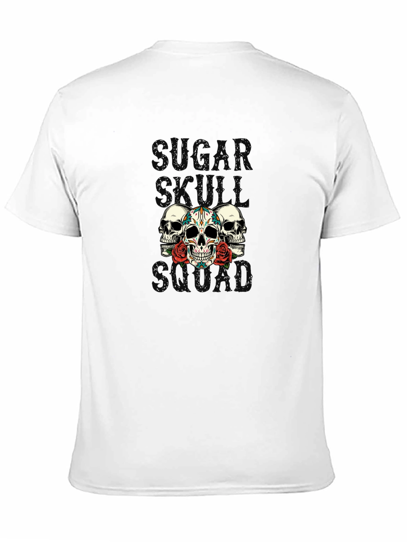 Sugar Skull Squad Black T-Shirt