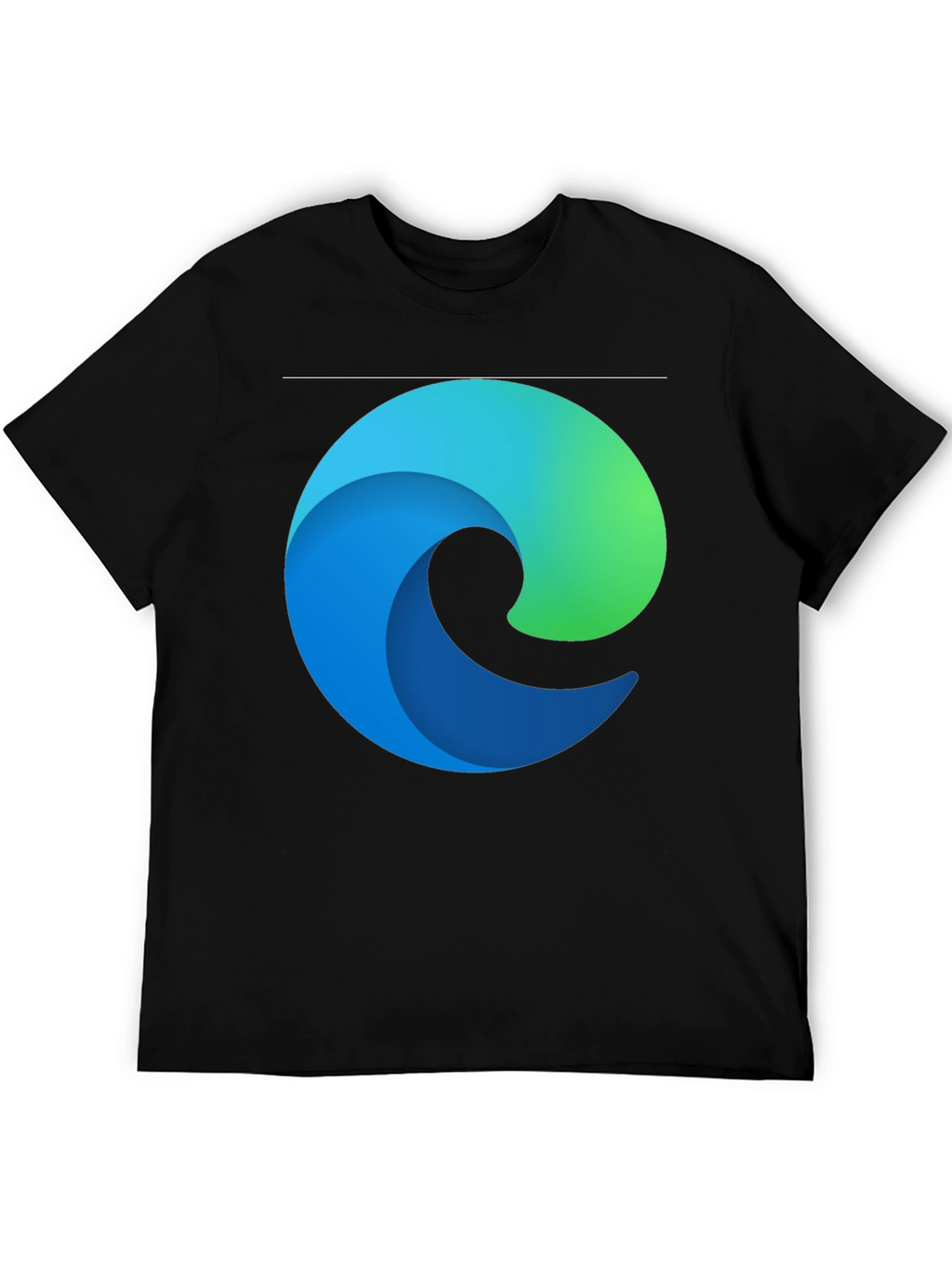 Edge Logo Black T-Shirt