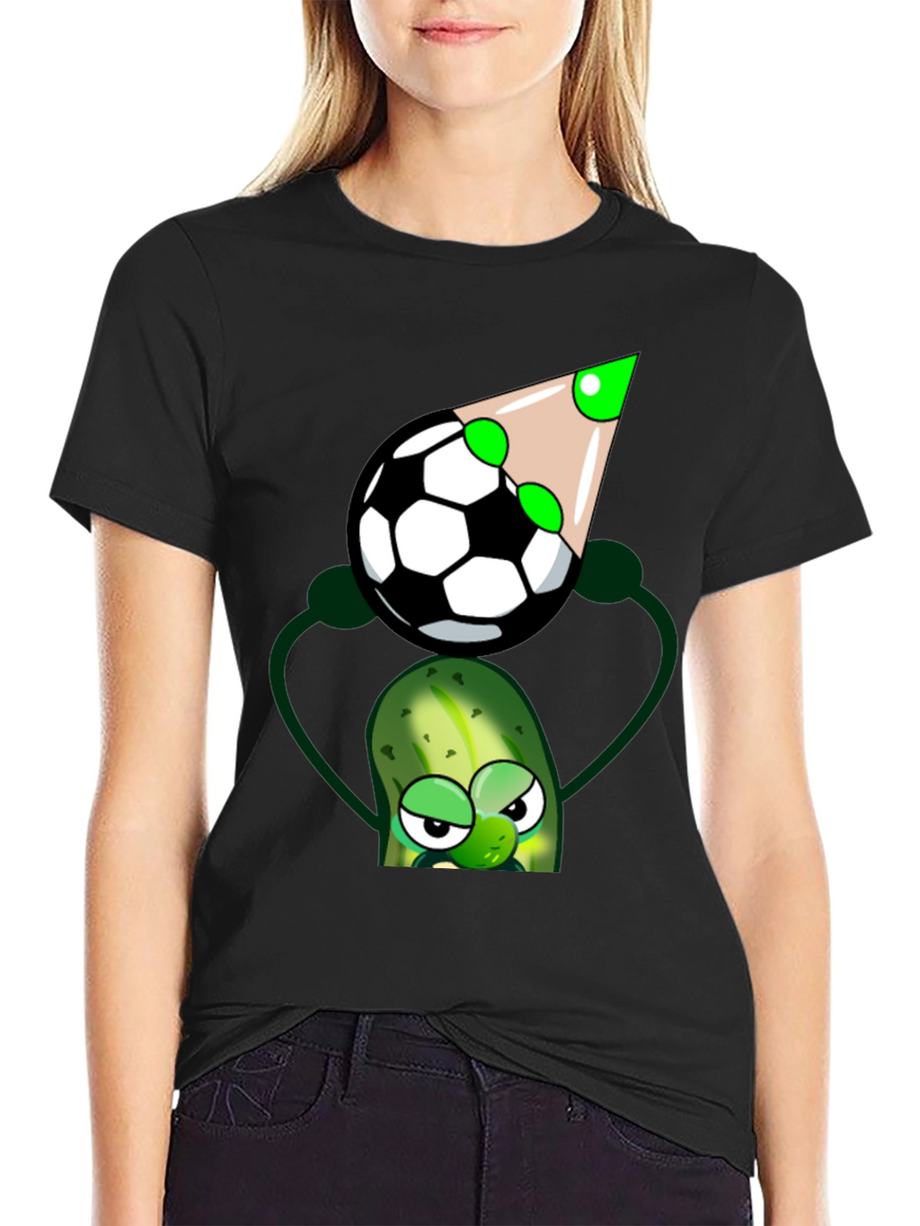 Pickle Rick Soccer T-Shirt