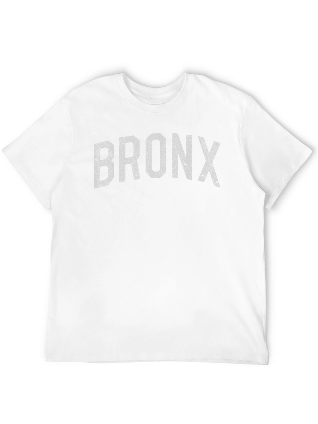 Bronx Distressed Graphic T-Shirt - Black