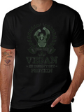 Vegan Protein Gorilla Graphic T-Shirt