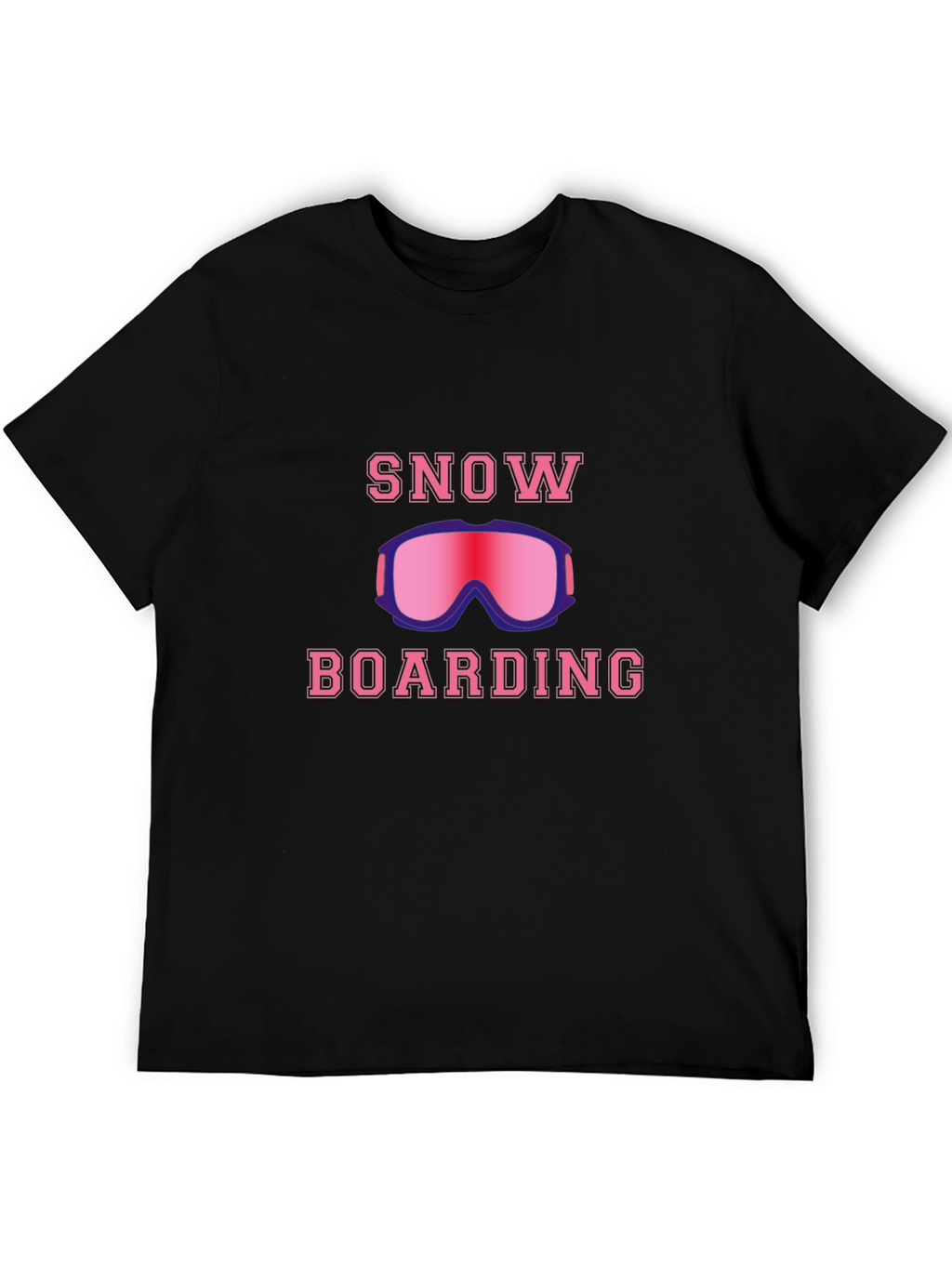 Snowboarding Graphic T-Shirt - Ride the Powder!