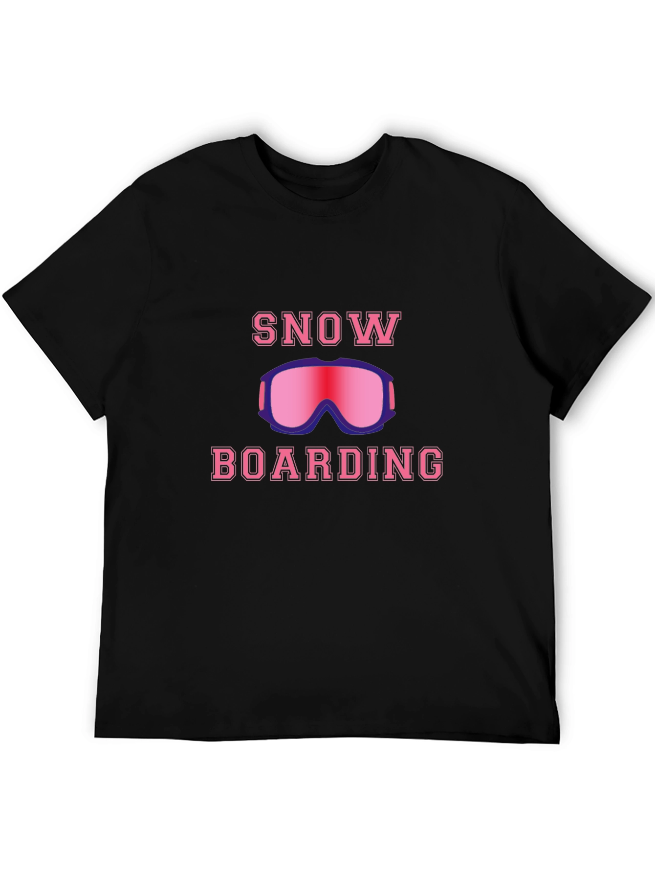 Snowboarding Graphic T-Shirt - Ride the Powder!