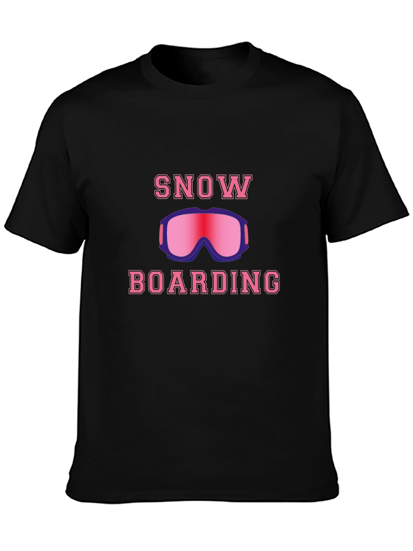 Snowboarding Graphic T-Shirt - Ride the Powder!