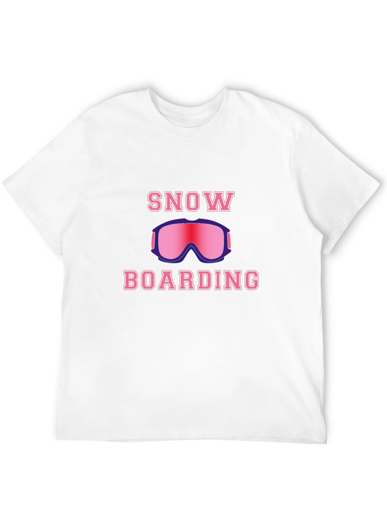 Snowboarding Graphic T-Shirt - Ride the Powder!