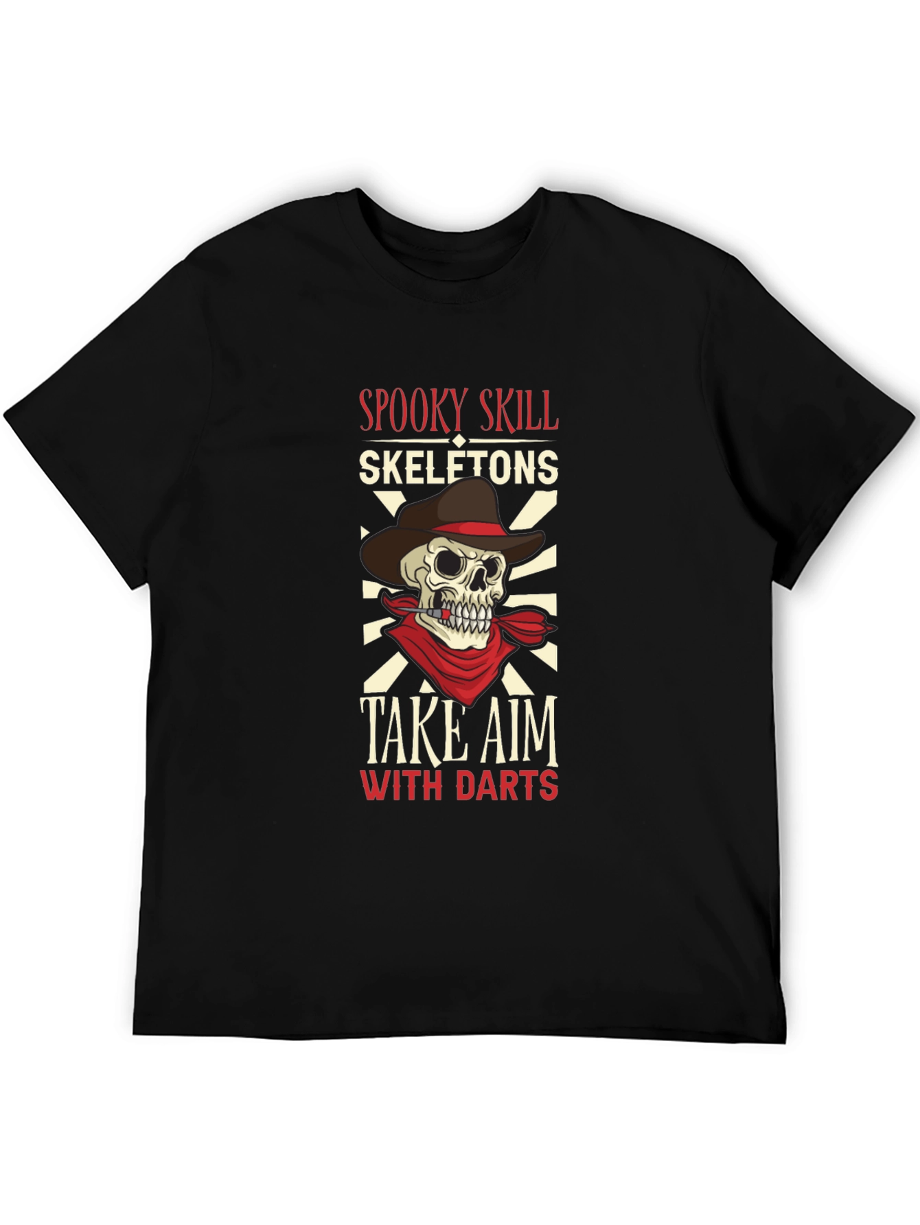 Spooky Skill Skeletons Graphic T-Shirt